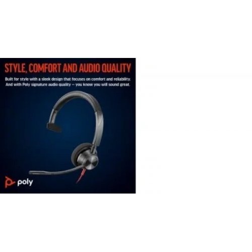 Колцентър слушалка HP 8X216AA (снимка 7)