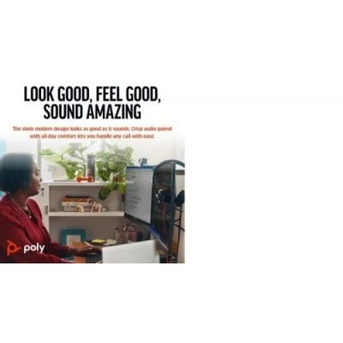 Колцентър слушалка HP 8X215AA (снимка 2)