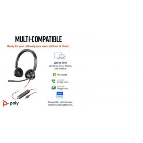 Колцентър слушалка HP 8X219AA (снимка 5)