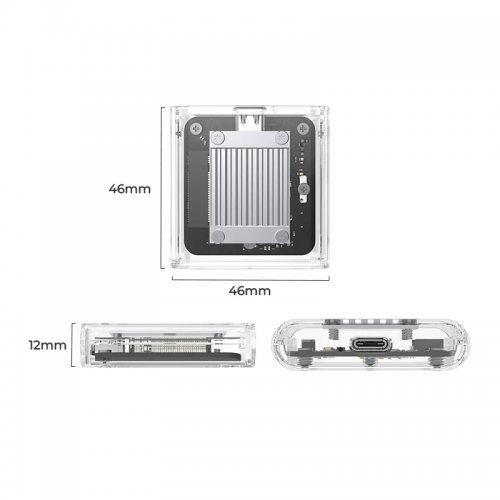 Кутия за диск Orico TC20-M2-10G-GY-BP (снимка 2)