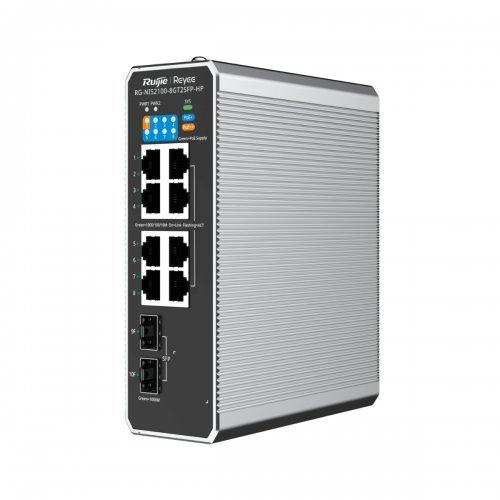 Суич Ruijie RG-NIS2100-8GT2SFP-HP (снимка 1)