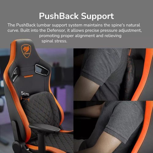 Геймърски стол Cougar GAMCCOUGARGAMINGCGRDFL,CGR-DFL (снимка 11)