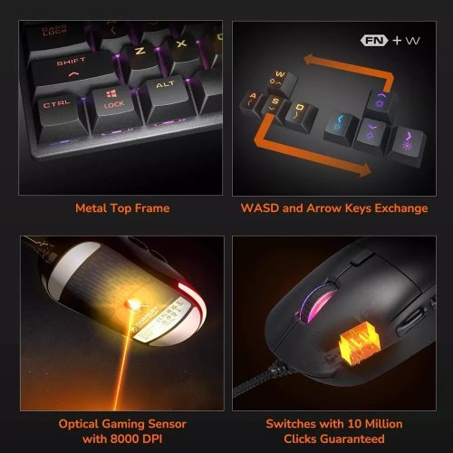 Клавиатура Cougar KMBCOUGARGAMINGCGRWM1MBCBT,CGR-WM1MB-CBT (снимка 9)