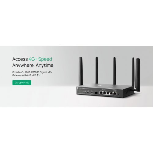 Безжичен рутер TP-Link ER706WP-4G (снимка 5)