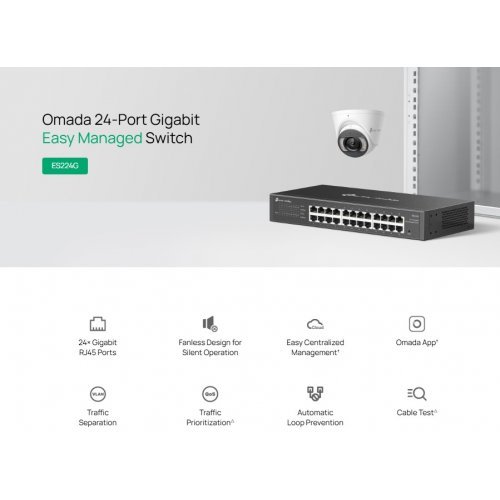 Суич TP-Link ES224G (снимка 4)