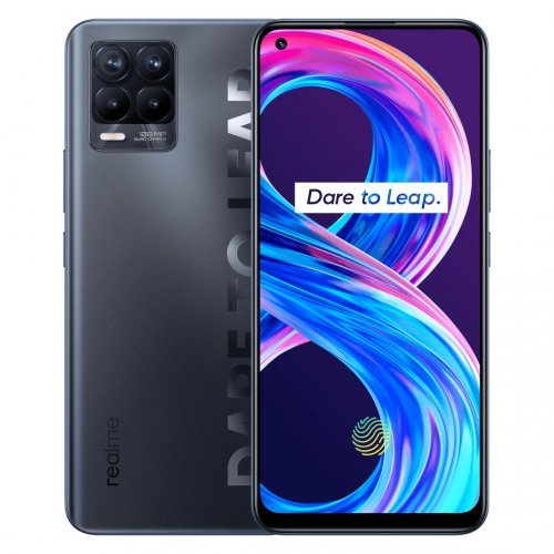 Смартфон Realme REALME 8 PRO 6G+128G PUNK BLK 3081 (снимка 1)