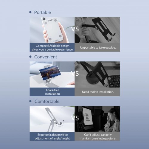 Стойка за таблет Orico LST-S1-SV-BP (снимка 6)