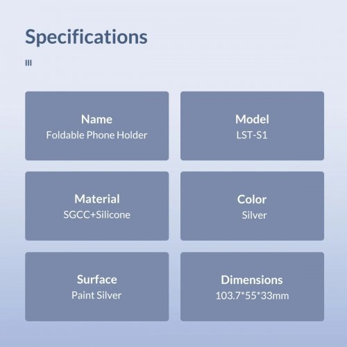 Стойка за таблет Orico LST-S1-SV-BP (снимка 14)