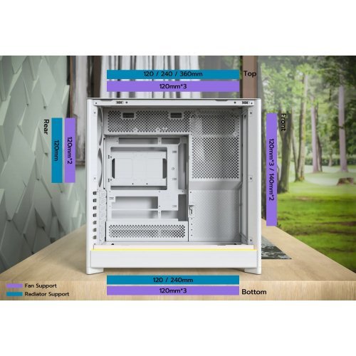 Компютърна кутия Montech MONTECH-HS01-PRO-BK (снимка 12)