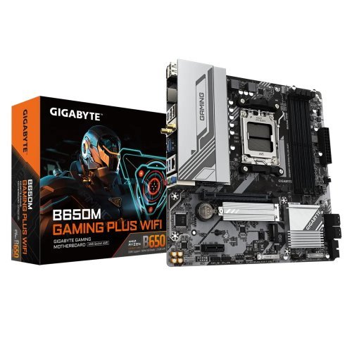 Дънна платка Gigabyte B650M GAMING PLUS WF (снимка 2)
