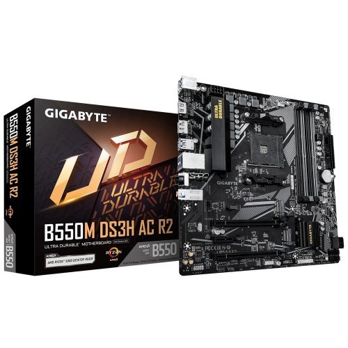 Дънна платка Gigabyte B550M DS3H AC R2 (снимка 4)