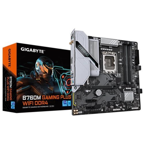 Дънна платка Gigabyte B760M GAMING PLUS WIFI DDR4 (снимка 4)
