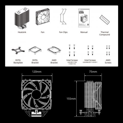 Охлаждане Zalman CNPS9X-OPTIMA2 (снимка 11)