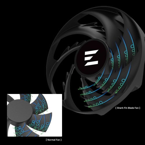 Охлаждане Zalman CNPS9X-PRF-PLUS-BK (снимка 11)