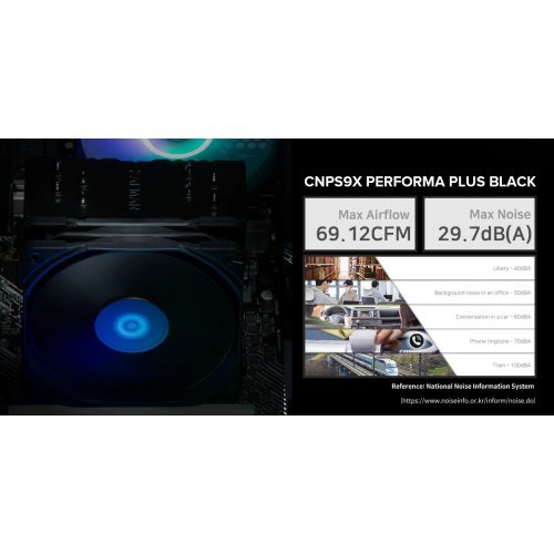 Охлаждане Zalman CNPS9X-PRF-PLUS-BK (снимка 14)