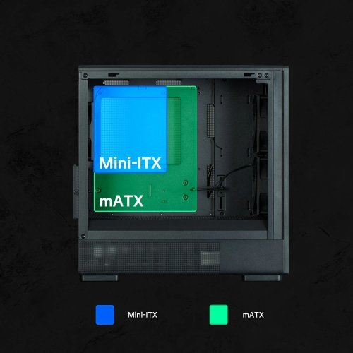 Компютърна кутия Zalman P10-NAMU-BLACK (снимка 18)