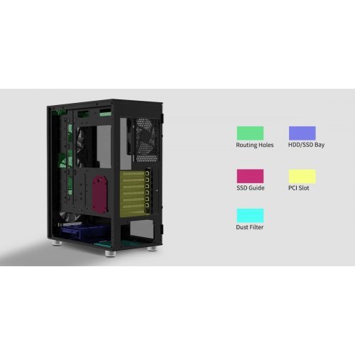 Компютърна кутия Zalman I3-NEO-ARGB-BLACK (снимка 20)