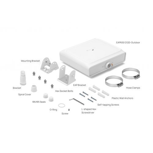 Access Point TP-Link EAP650 D120-Outdoor (снимка 8)