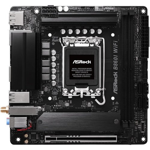 Дънна платка ASRock B860I WIFI (снимка 1)