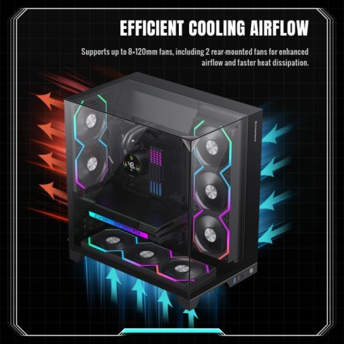 Компютърна кутия Gamemax GM-14100903090 (снимка 11)