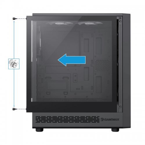 Компютърна кутия Gamemax GM-12380300005 (снимка 4)