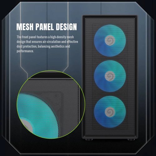 Компютърна кутия Gamemax GM-12380300005 (снимка 8)