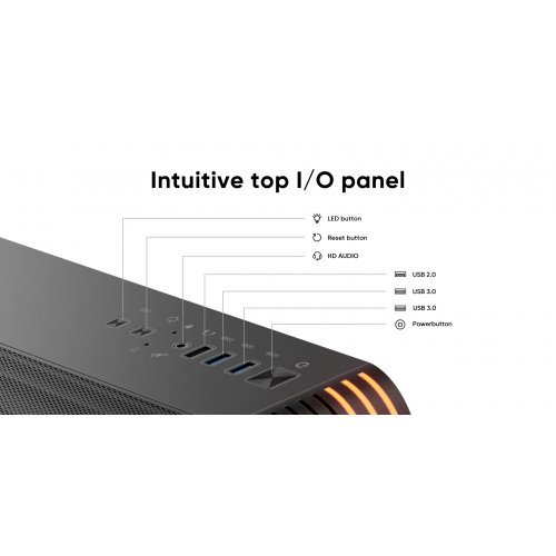Компютърна кутия 1stPlayer VT6-BK (снимка 8)