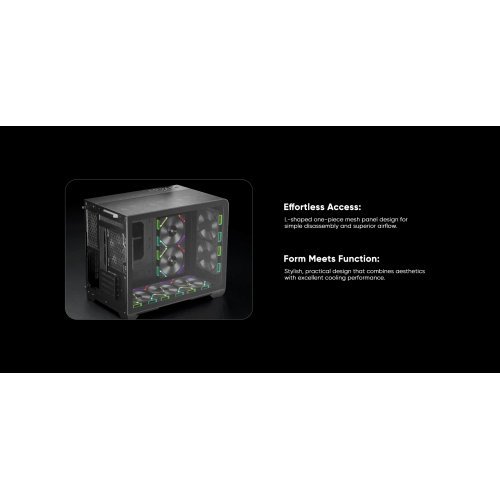 Компютърна кутия 1stPlayer VT6-BK (снимка 10)