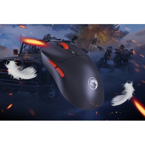 Мишка Marvo MARVO-G964W-BK (снимка 11)