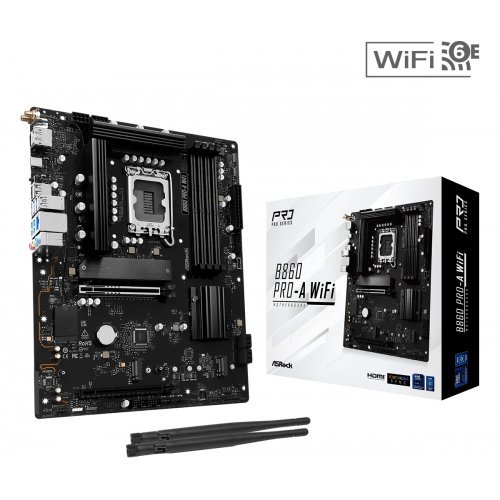 Дънна платка ASRock B860 PRO-A WIFI (снимка 4)