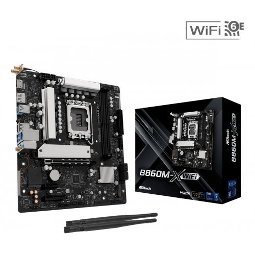 Дънна платка ASRock B860M-X WIFI (снимка 4)