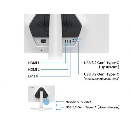 Монитор BenQ 9H.LNCLB.QBE (снимка 5)