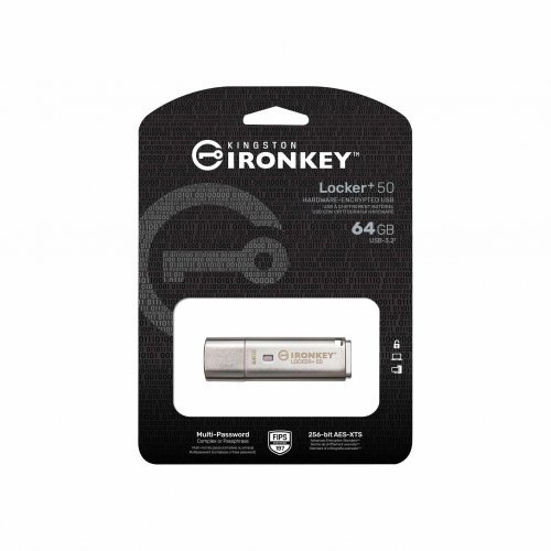 USB флаш памет Kingston IKLP50/64GB (снимка 3)