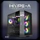 Компютърна кутия Gamemax GM-HYPE-A-BK