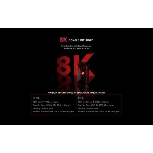 Мишка VXE VXE-MAD-R-8K-BK (снимка 3)