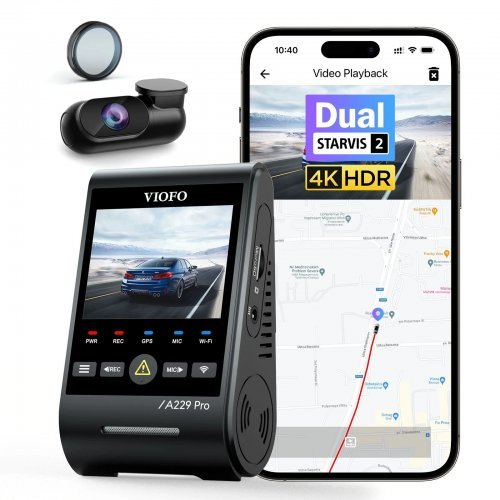 Видеорегистратор VIOFO VIOFO-A229-PRO-2CH (снимка 1)