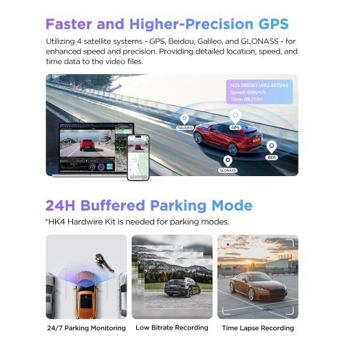 Видеорегистратор VIOFO VIOFO-A229-PRO-3CH (снимка 8)