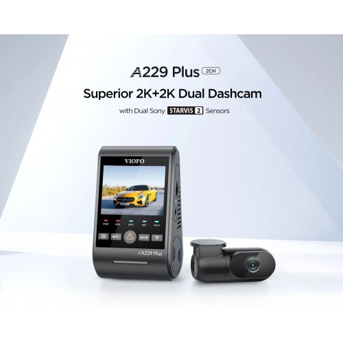 Видеорегистратор VIOFO VIOFO-A229-PLUS-2CH (снимка 16)