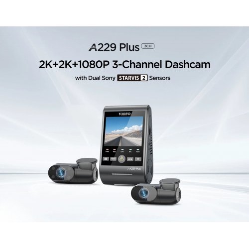 Видеорегистратор VIOFO VIOFO-A229-PLUS-3CH (снимка 11)