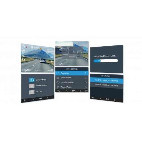 Видеорегистратор VIOFO VIOFO-A229-PLUS-3CH (снимка 18)