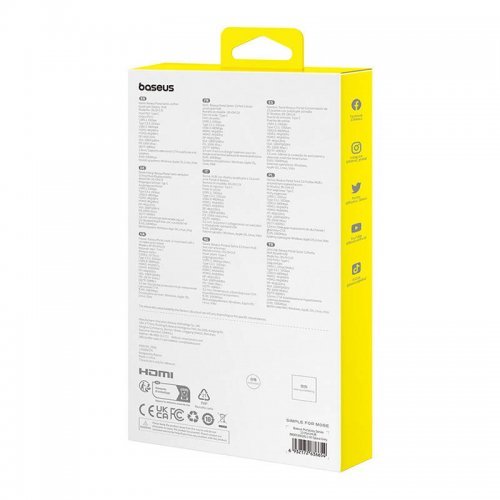 USB хъб Baseus B00053002811-01 (снимка 7)