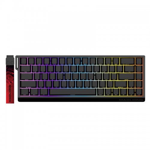 Клавиатура MadLions MAD-68-PRO-MAGSLV-BK (снимка 1)