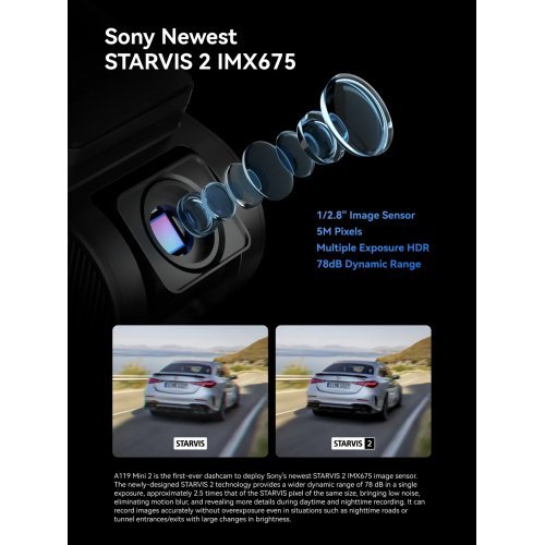 Видеорегистратор VIOFO VIOFO-A119-MINI-2-G (снимка 4)