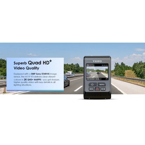 Видеорегистратор VIOFO VIOFO-A119-V3-G (снимка 11)