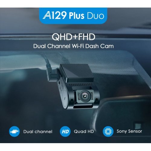 Видеорегистратор VIOFO VIOFO-A129-PLUS-DUO-G (снимка 17)