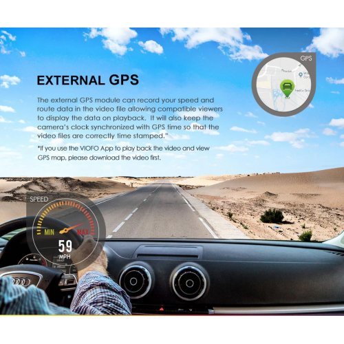 Видеорегистратор VIOFO VIOFO-A129-PLUS-G (снимка 14)