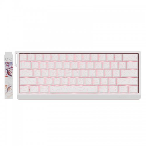 Клавиатура MadLions MAD-60-PRO-GTR-WH (снимка 1)