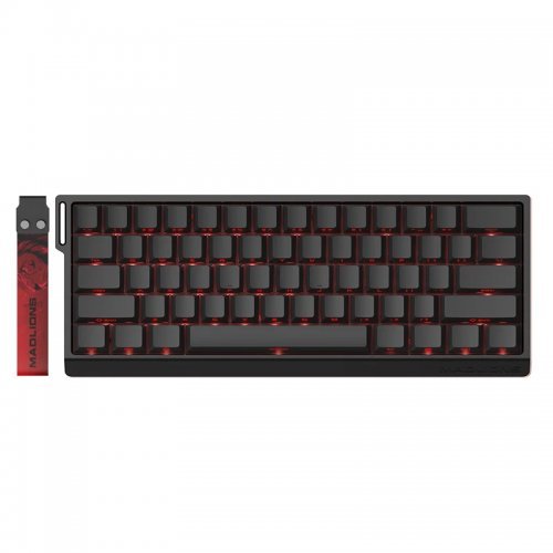 Клавиатура MadLions MAD-60-PRO-MAGSLV-BK (снимка 1)