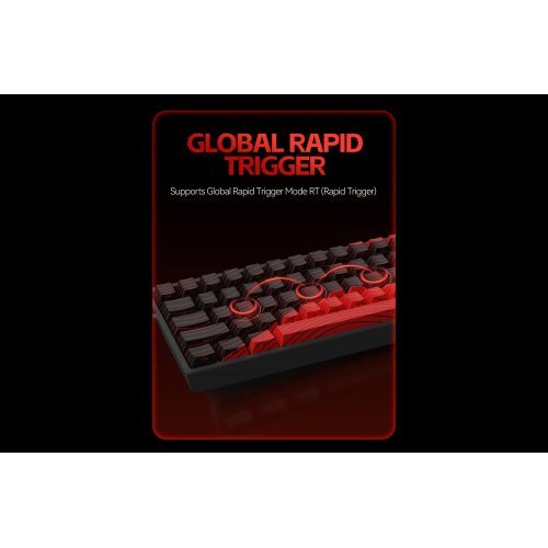 Клавиатура MadLions MAD-60-PRO-MAGSLV-BK (снимка 12)