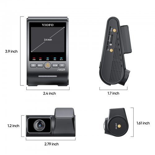 Видеорегистратор VIOFO VIOFO-A329S-2CH (снимка 6)